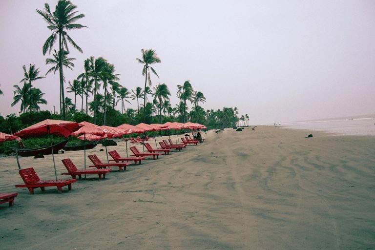 Kuakata sea beach in Bangladesh