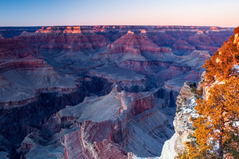 The Grand Canyon as a Winter Wonderland